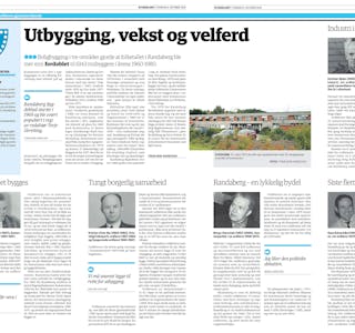ORDFØRERNE: Serien om de 19 ordførerne gikk i Bygdebladet i fire avisutgaver.