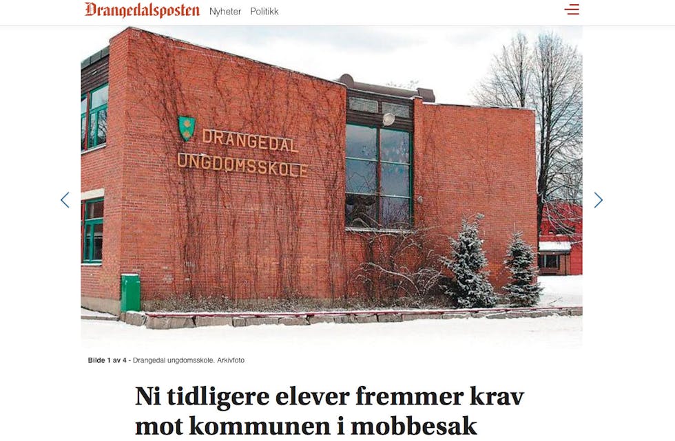Drangedalsposten-mobbesak