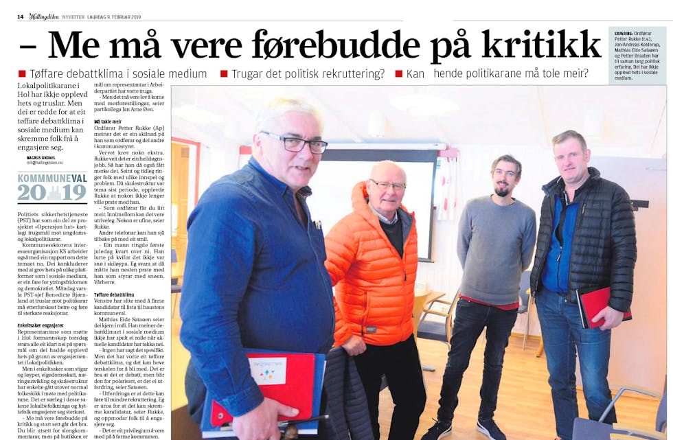 Hallingdolen-debattklima-forside