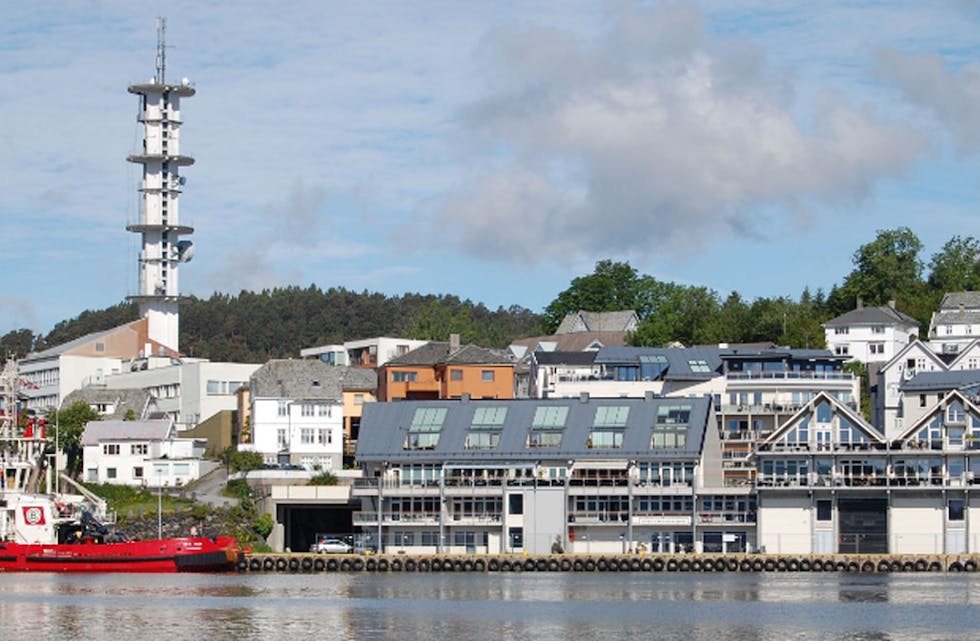 På Leirvik brygge og generelt på Stord er det dyrare å eige bustad enn i nabokommunene. Foto: Skjermdump frå Stord24.