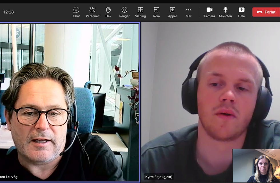 Fredag møter du jurymedlem Asbjørn Leirvåg og journalist Kyrre Fitje til inspirasjonslunsj.
