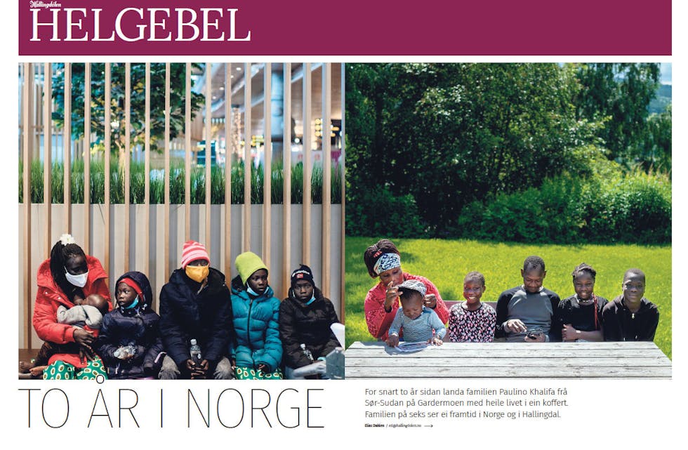 Reportasjen «To år i Norge» vart premiert i kategorien Photo report. 