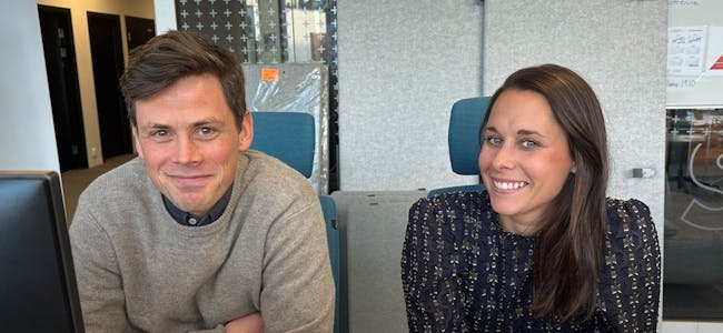 Øivind Skjervheim og Maja Mathilde Aarbakke er tilsett som datajournalistar på samarbeidsdesken. 