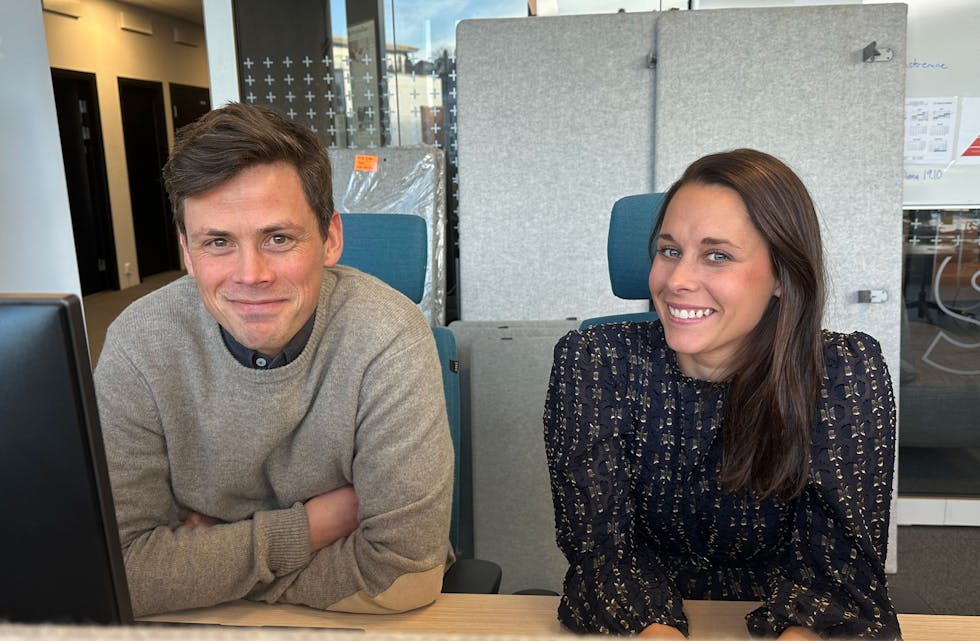 Øivind Skjervheim og Maja Mathilde Aarbakke er tilsett som datajournalistar på samarbeidsdesken. 